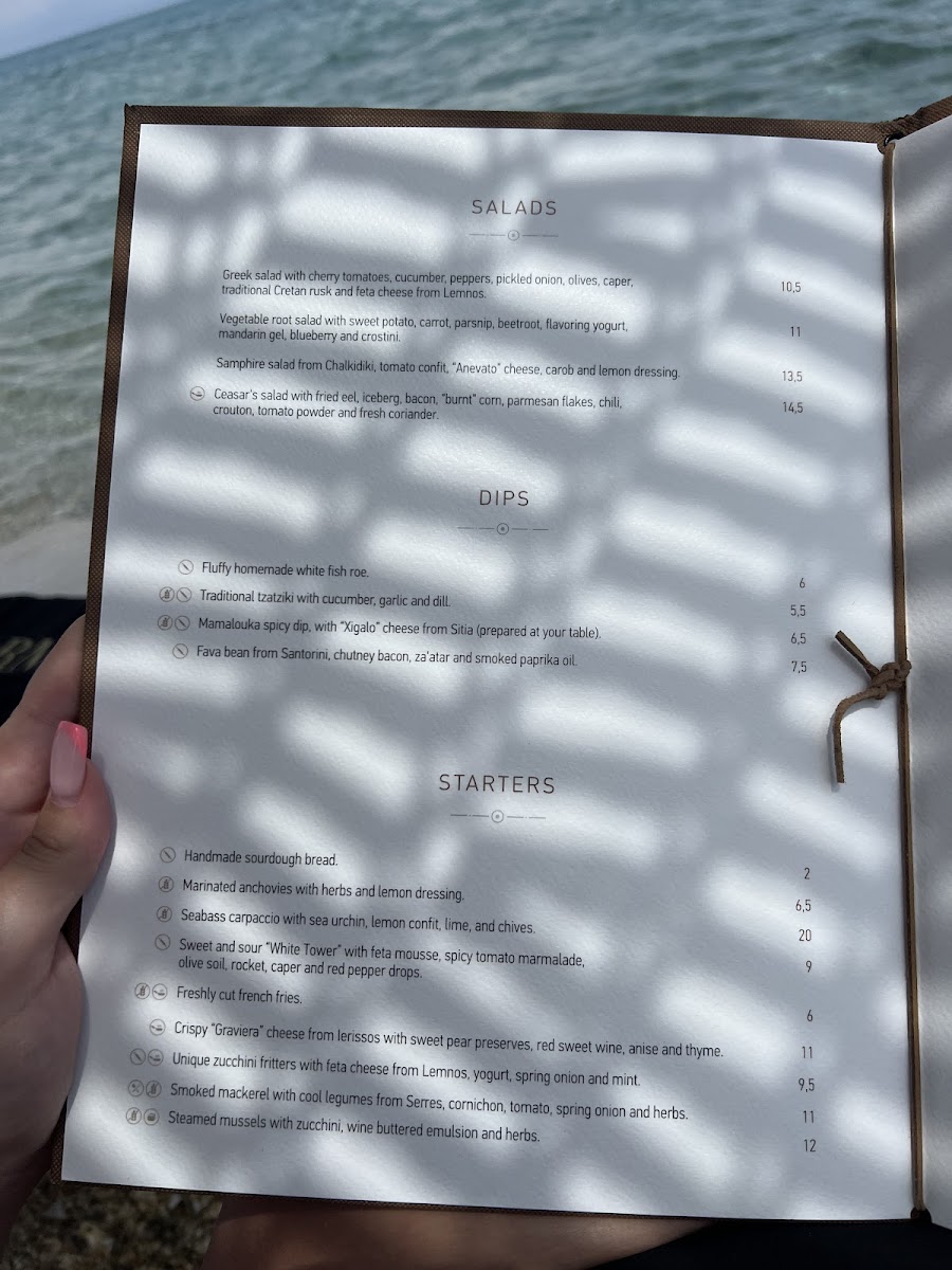 Menu Mamalouka Beach Bar-4